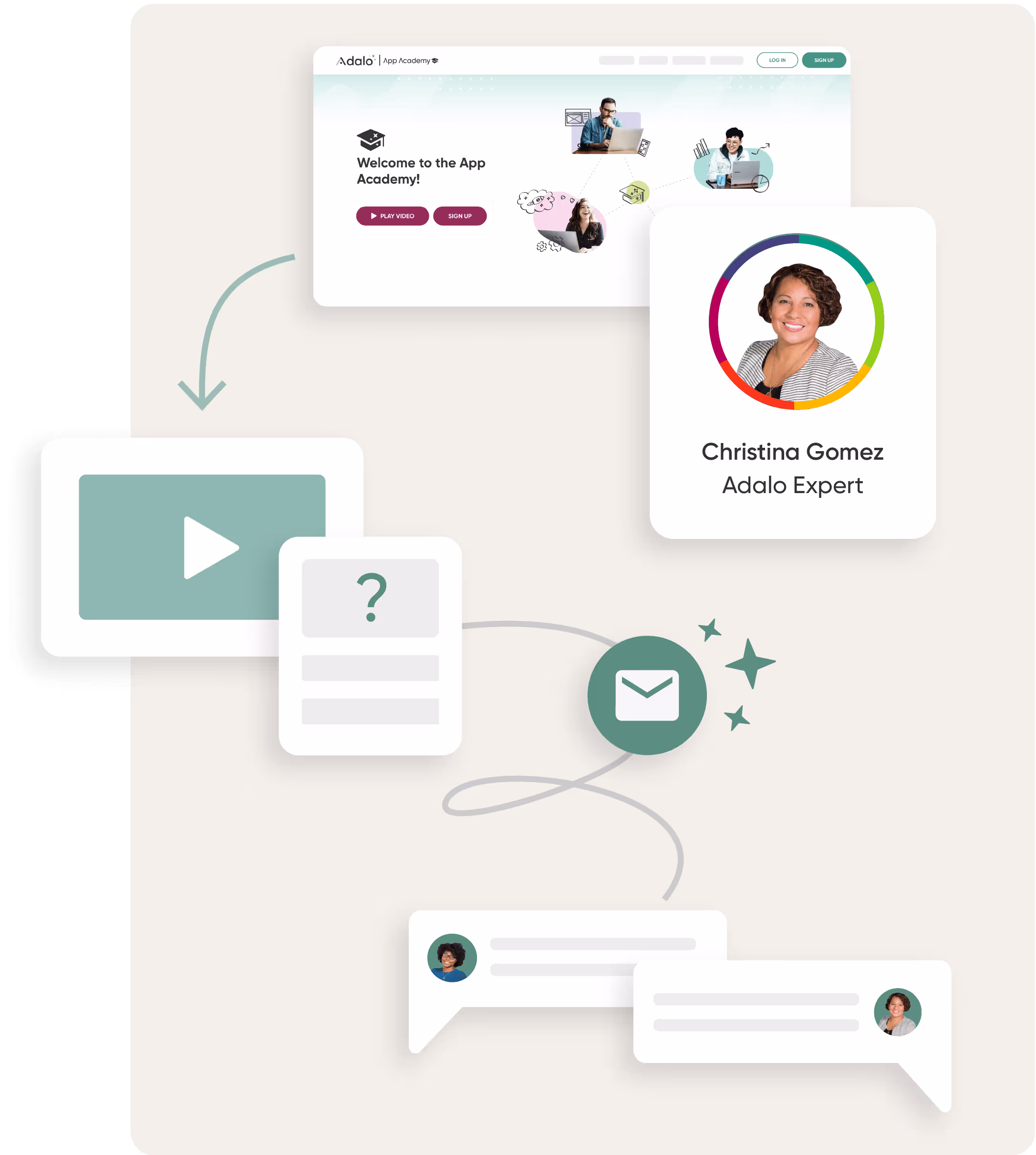 Benefícios para especialistas — publicação e crescimento