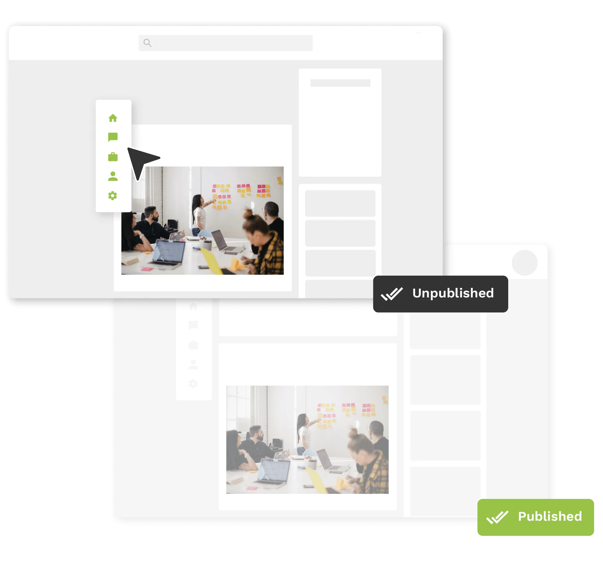 A publicação em tempo real é coisa do passado