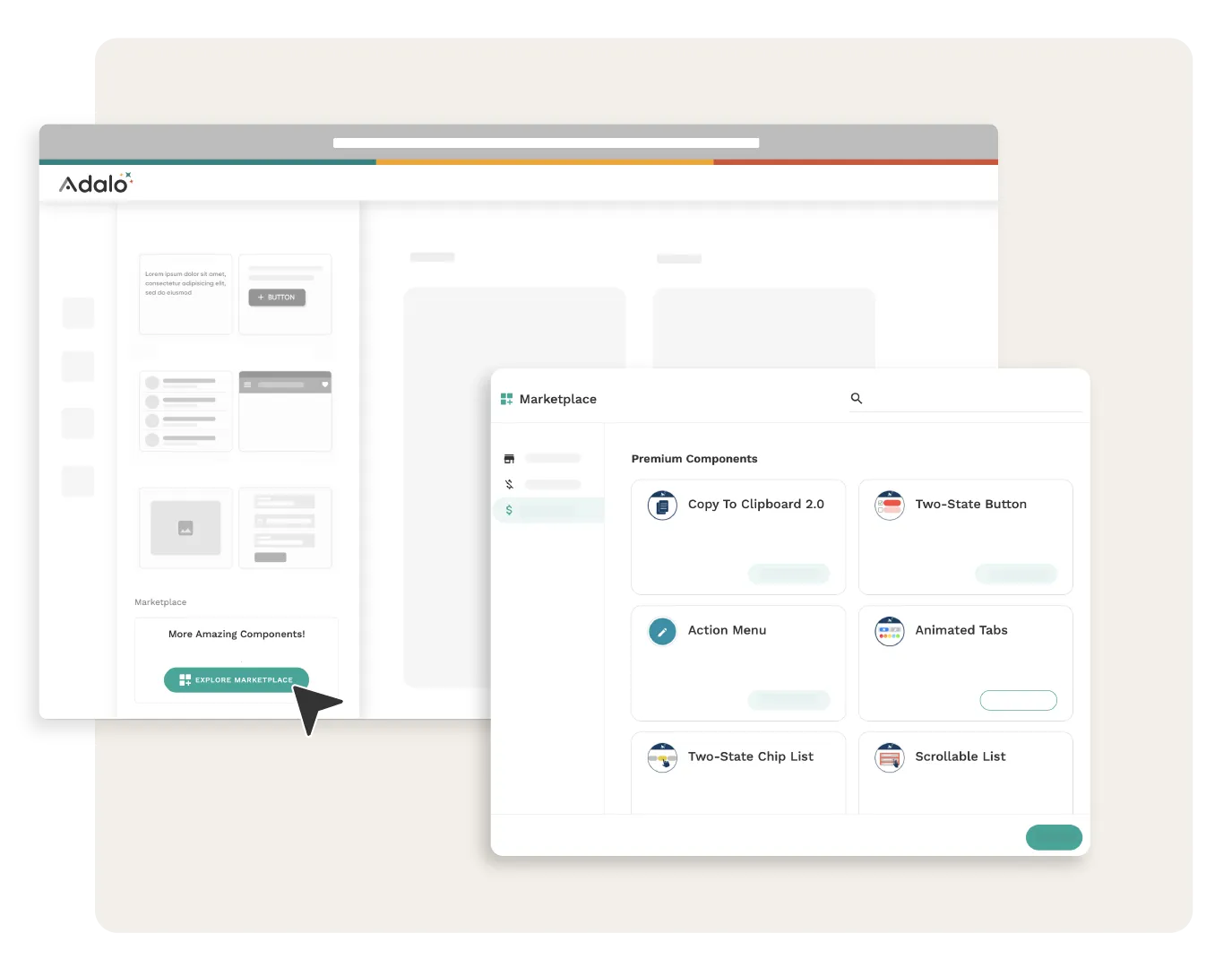 Criado por desenvolvedores de componentes