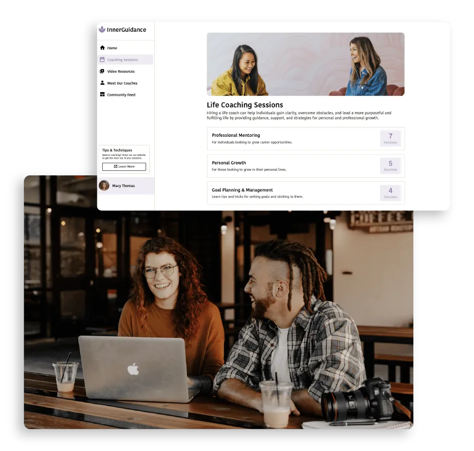 Promova seus serviços de coaching de vida
