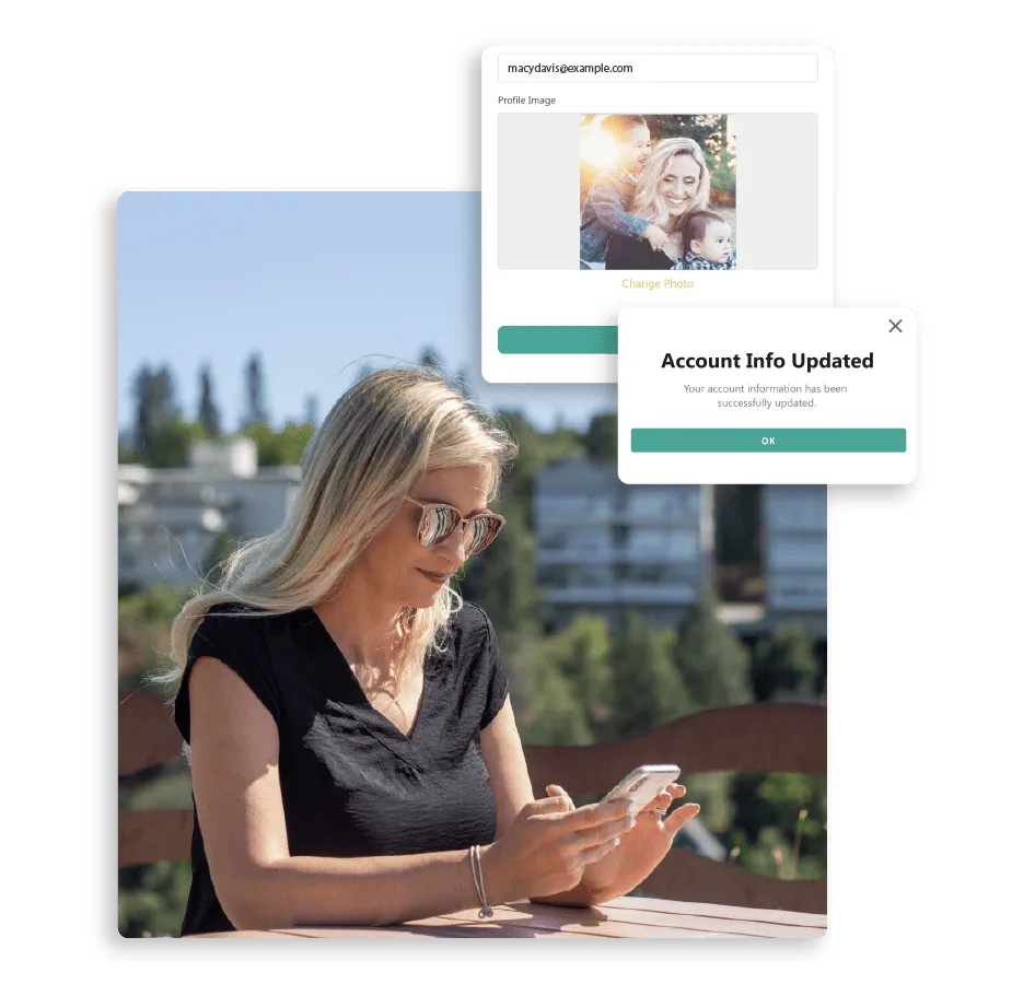 Atualize rapidamente as informações do usuário