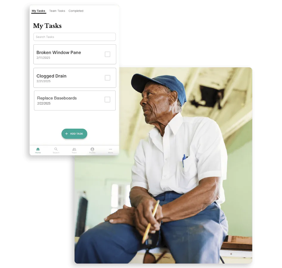 Atribuir tarefas aos gerentes de instalações