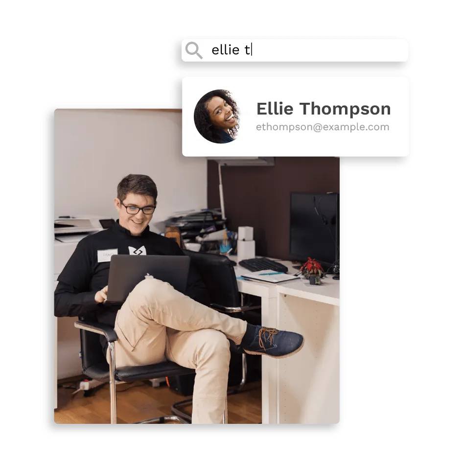 Pesquisar em todos os membros de seu grupo