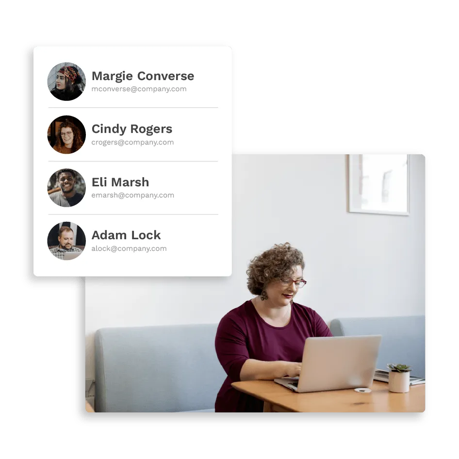 Criar um diretório de funcionários