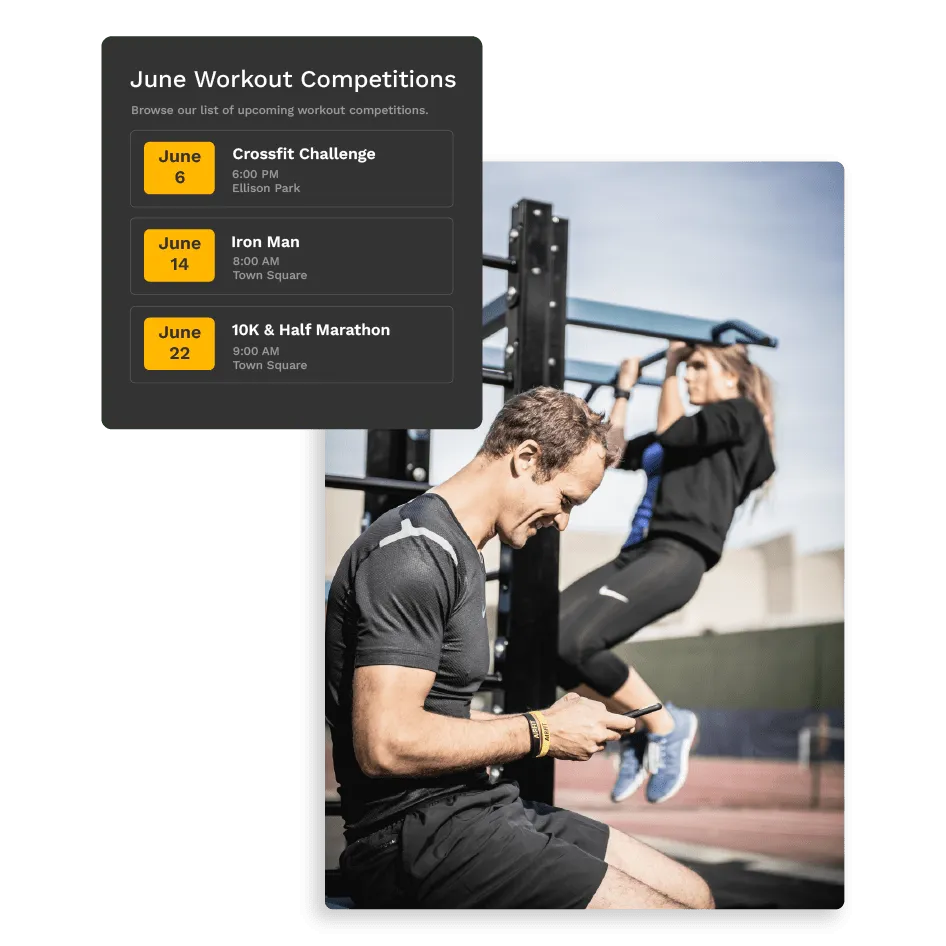 Inscreva-se para futuras competições