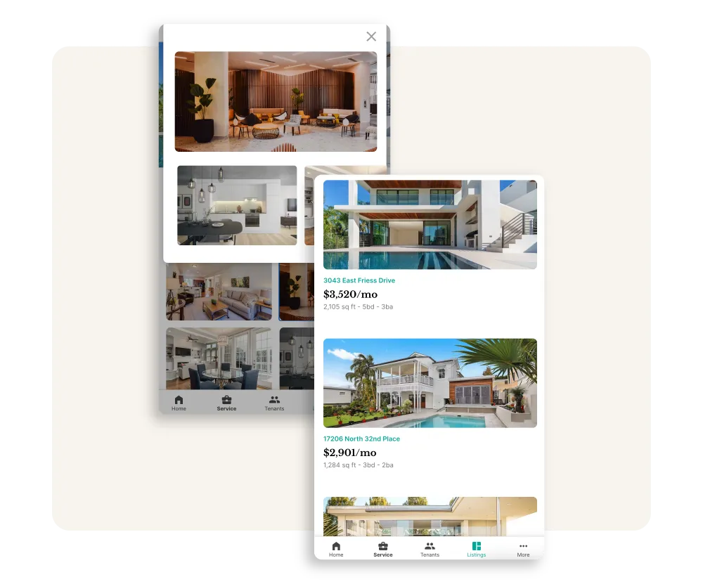 Criar uma imagem de aplicativo de listagem de residências