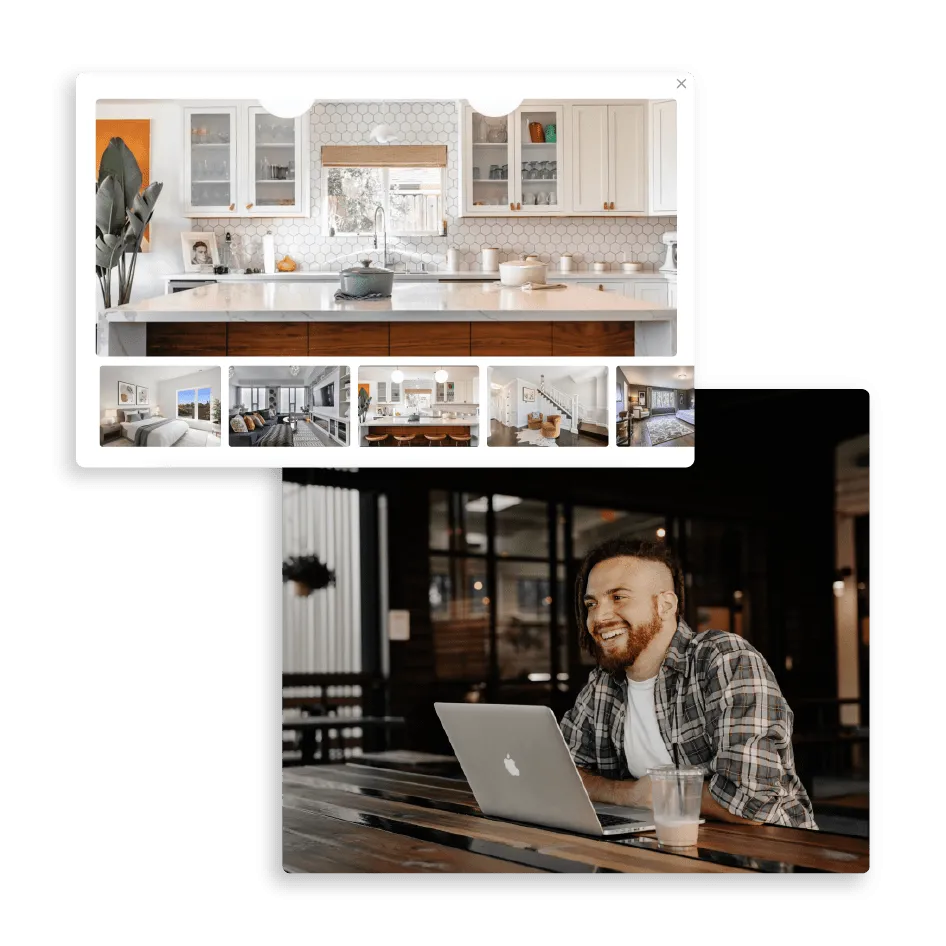 Exibição de listagens de casas