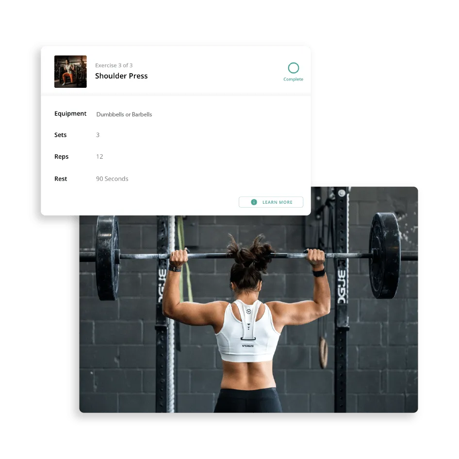 Crie rotinas de exercícios detalhadas