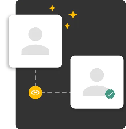 Ilustração da correspondência de perfis de especialistas