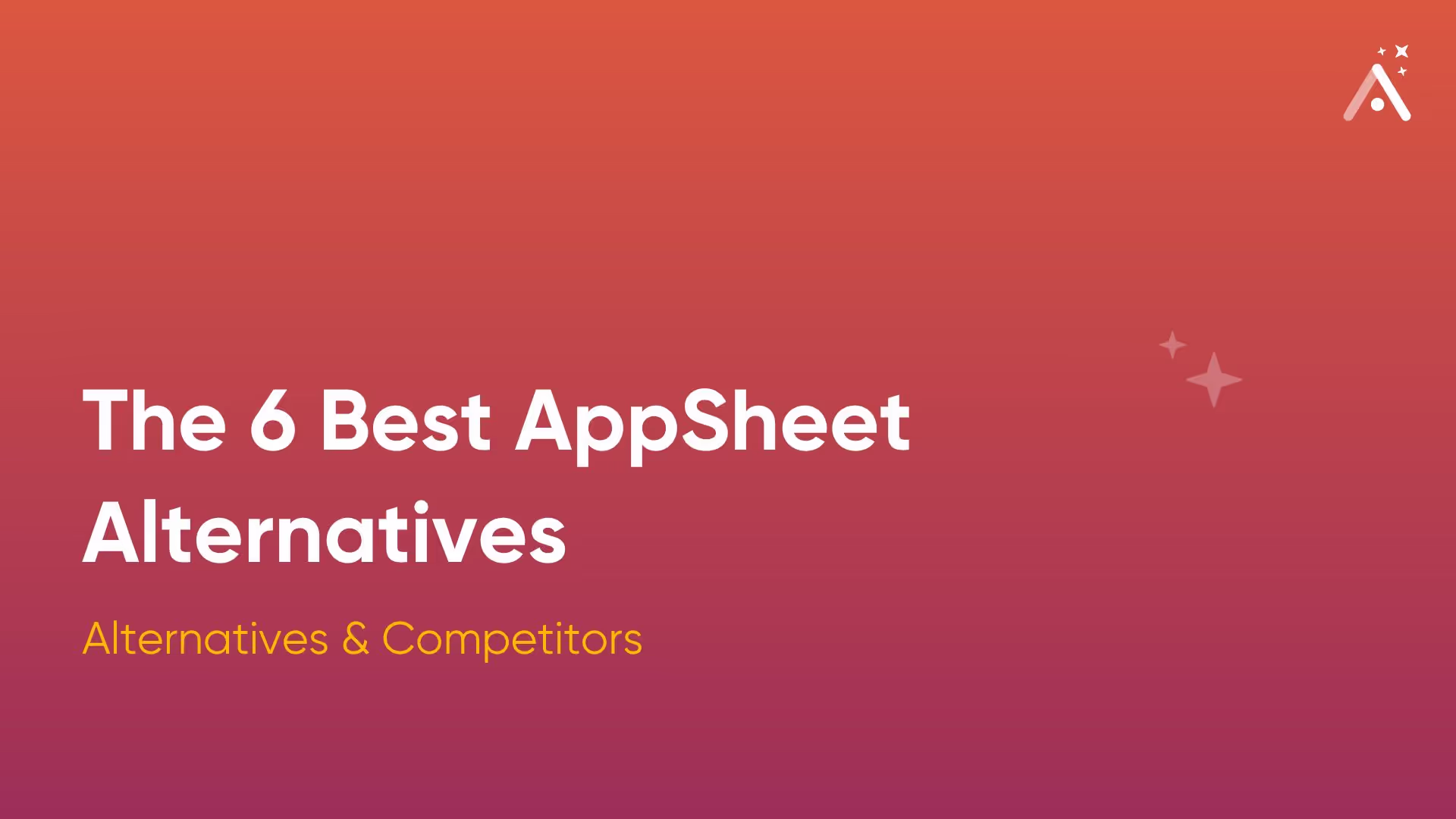 As 6 melhores alternativas e concorrentes do AppSheet em 2026