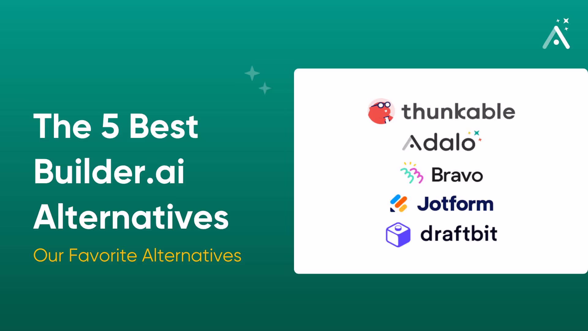 As 5 melhores alternativas ao Builder.ai no momento (salve seu aplicativo!)