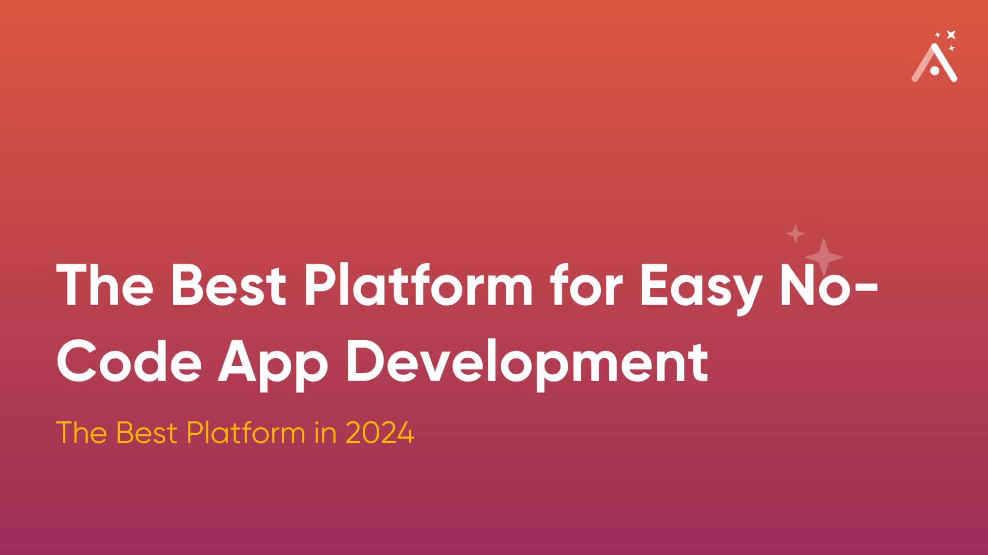 A melhor plataforma para o desenvolvimento fácil de aplicativos sem código em 2026