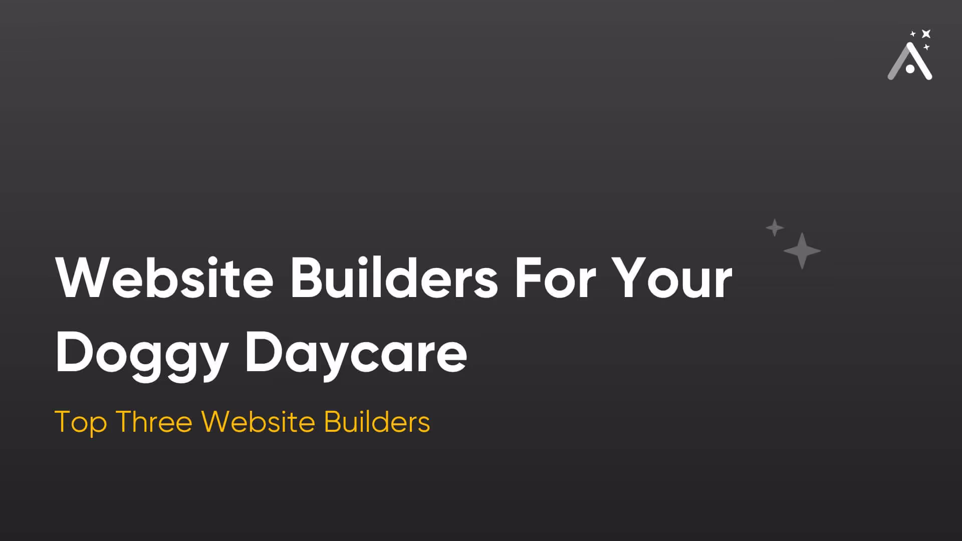 Os melhores criadores de sites para sua creche para cães