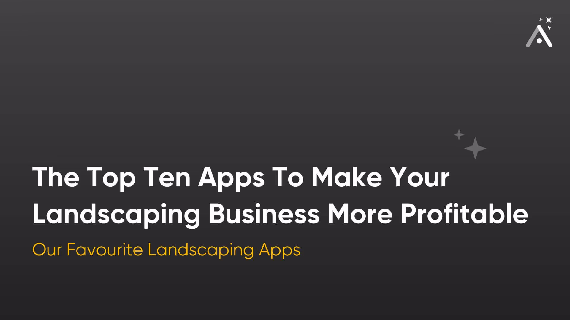 Os dez melhores aplicativos para tornar seu negócio de paisagismo mais lucrativo