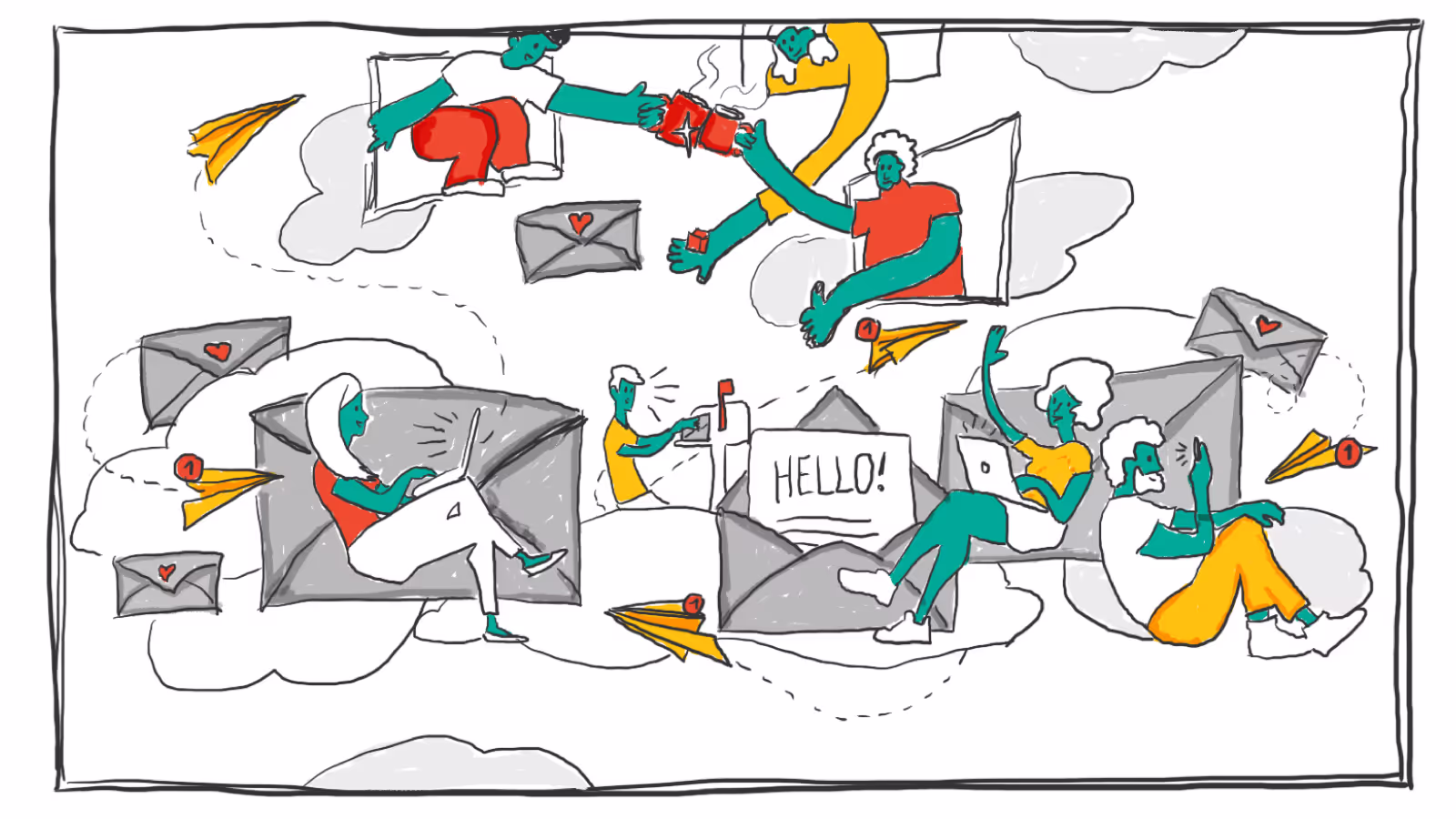 Suporte Sprucing Up, Slack, & Sunsets