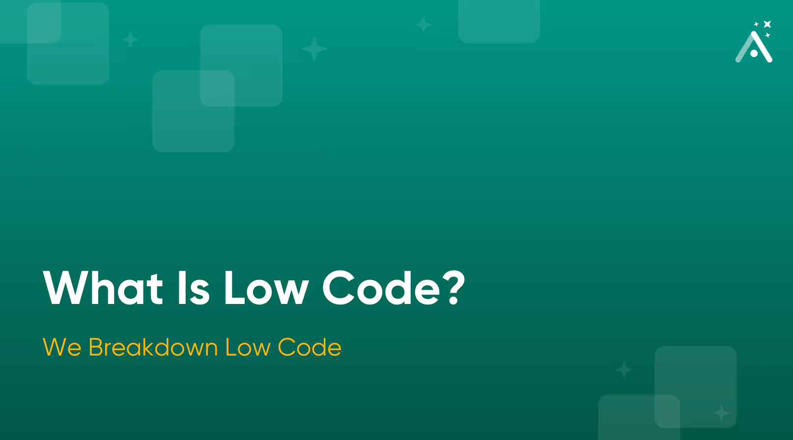 O que é Low Code?