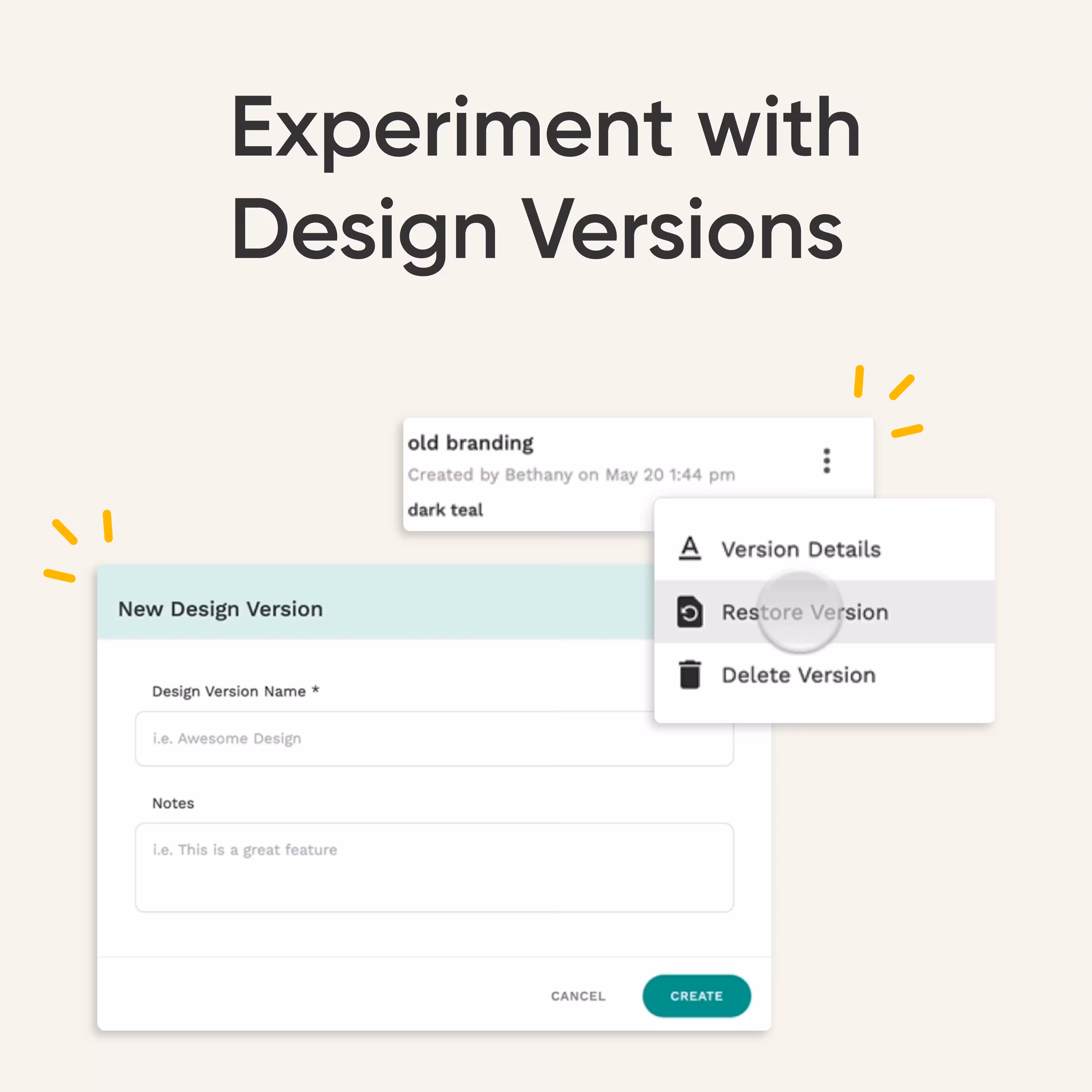 Miniatura do vídeo das versões de design do Adalo