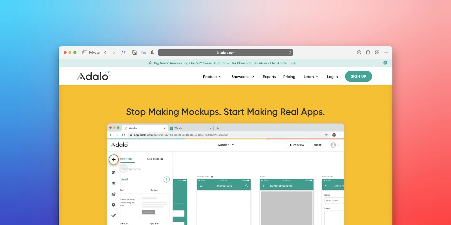 Como criar seu primeiro aplicativo com inteligência artificial sem uma equipe de desenvolvimento (2026) | Adalo