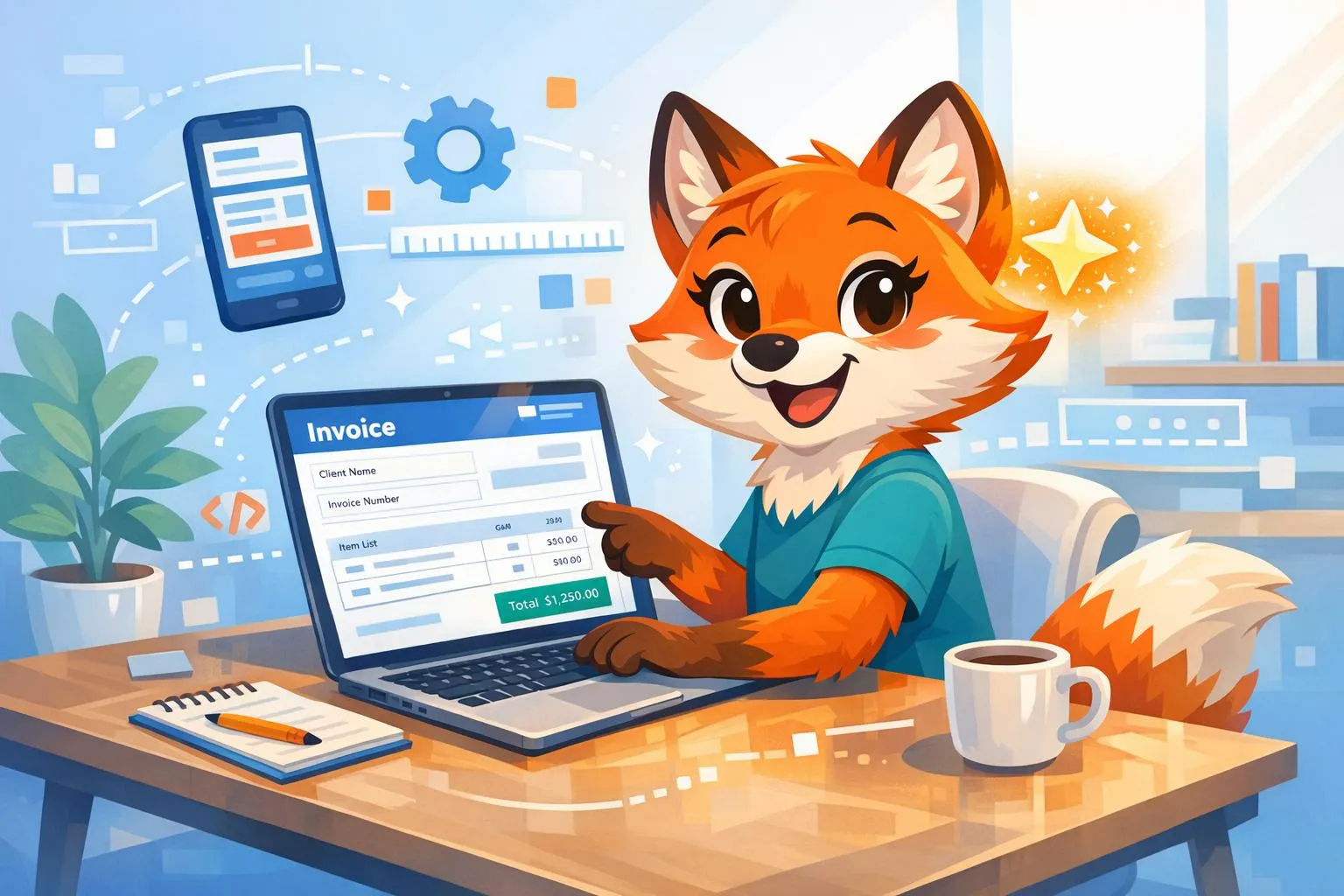 Como criar um aplicativo de faturamento