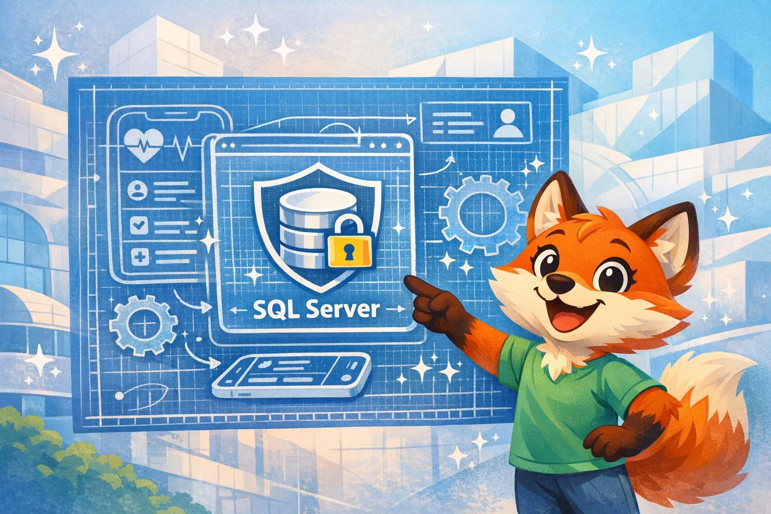 Como criar um aplicativo médico usando o SQL Server