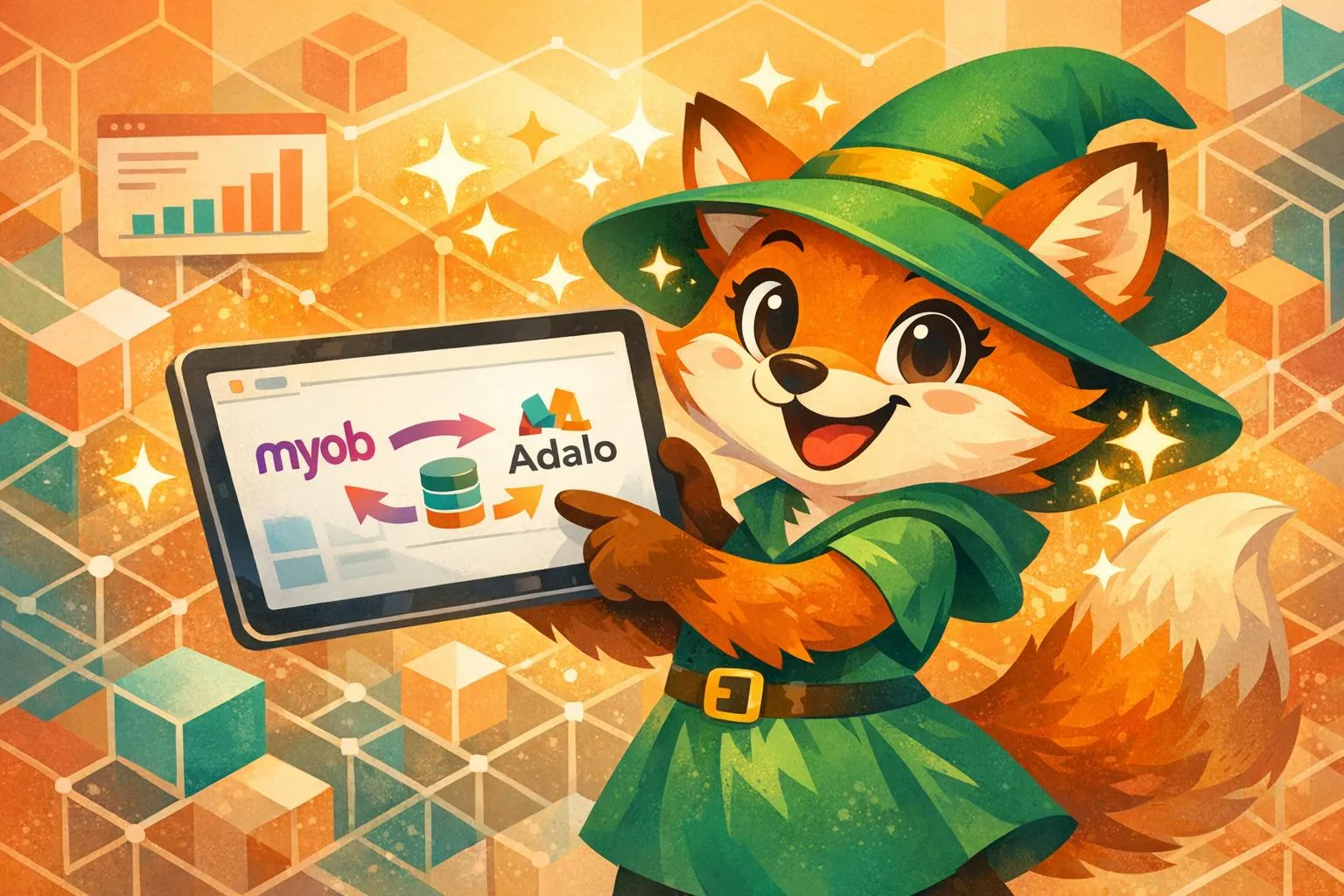 Como criar um aplicativo usando dados do MYOB
