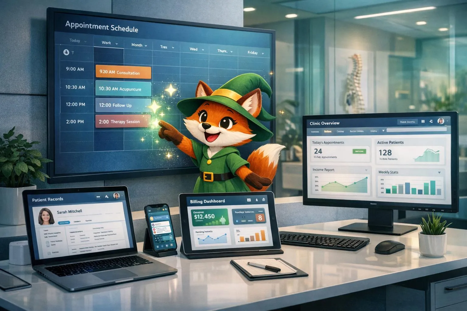 Como criar um aplicativo móvel e web para gerenciamento de clínicas de medicina integrada