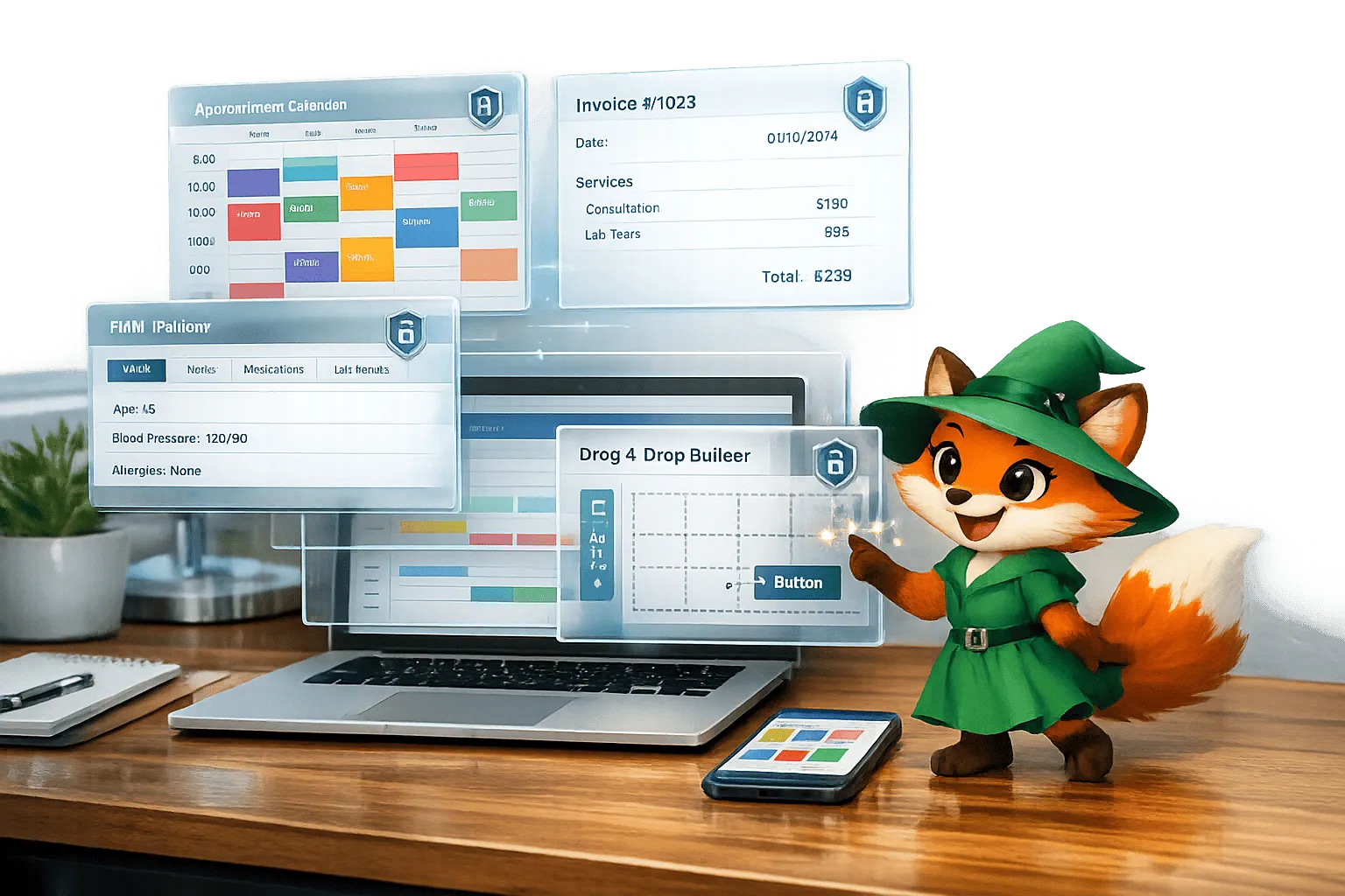 Como criar um aplicativo móvel e web para gerenciamento de consultórios médicos