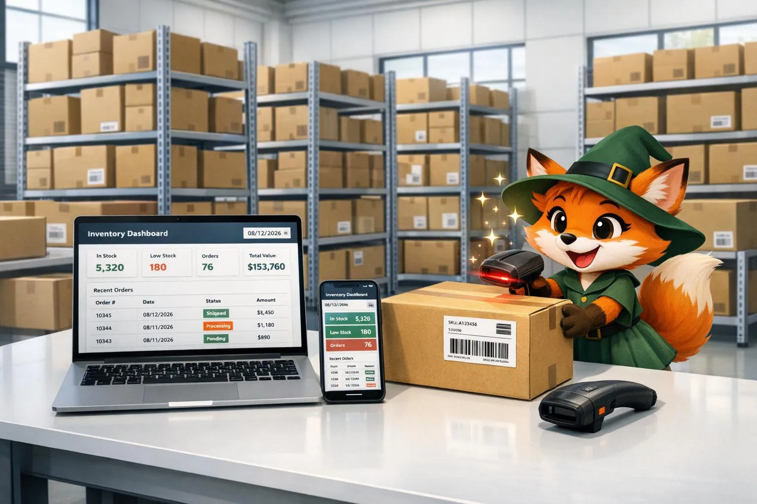 Como criar um aplicativo móvel e web para gerenciamento de estoque