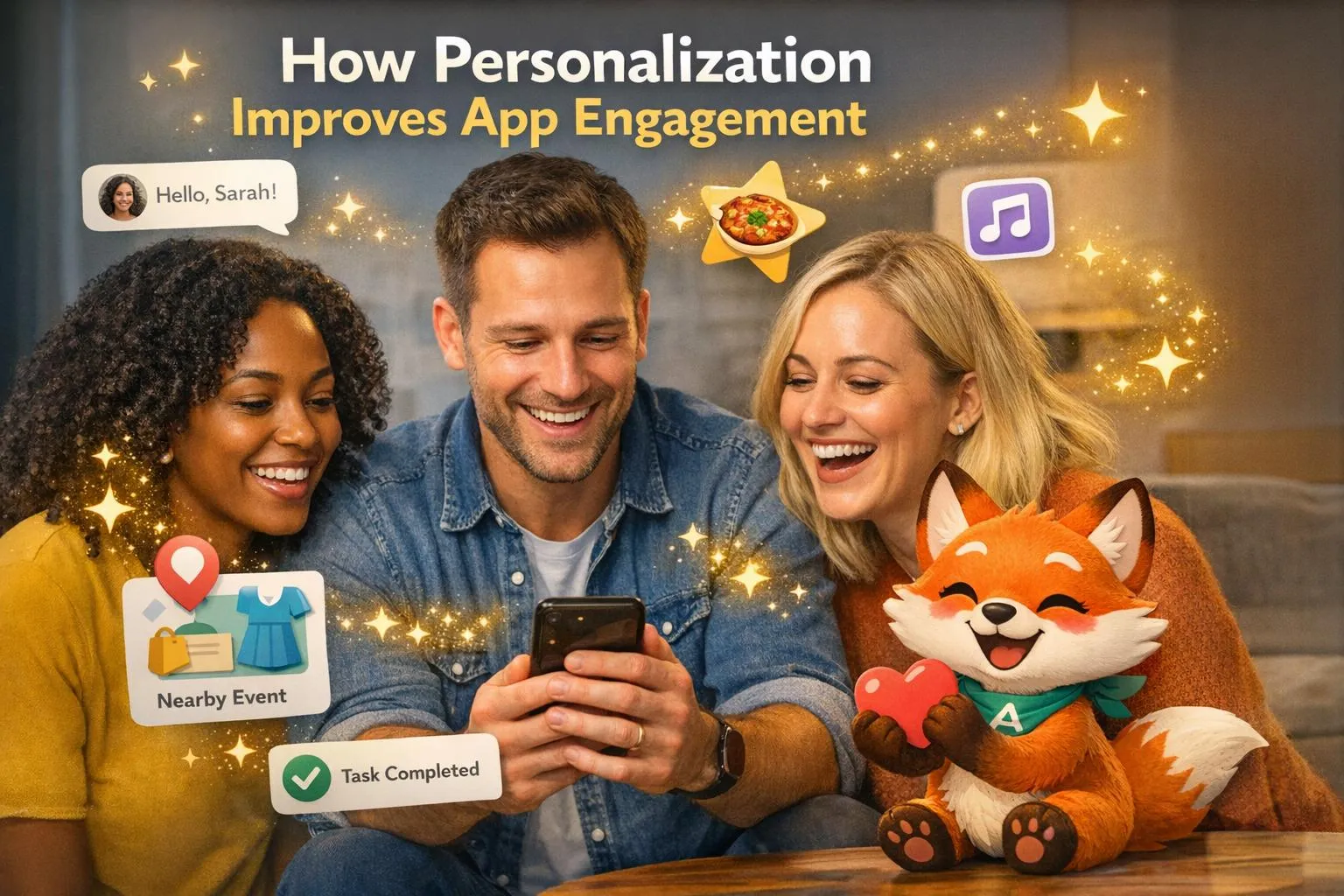 Como a personalização melhora o engajamento com os aplicativos