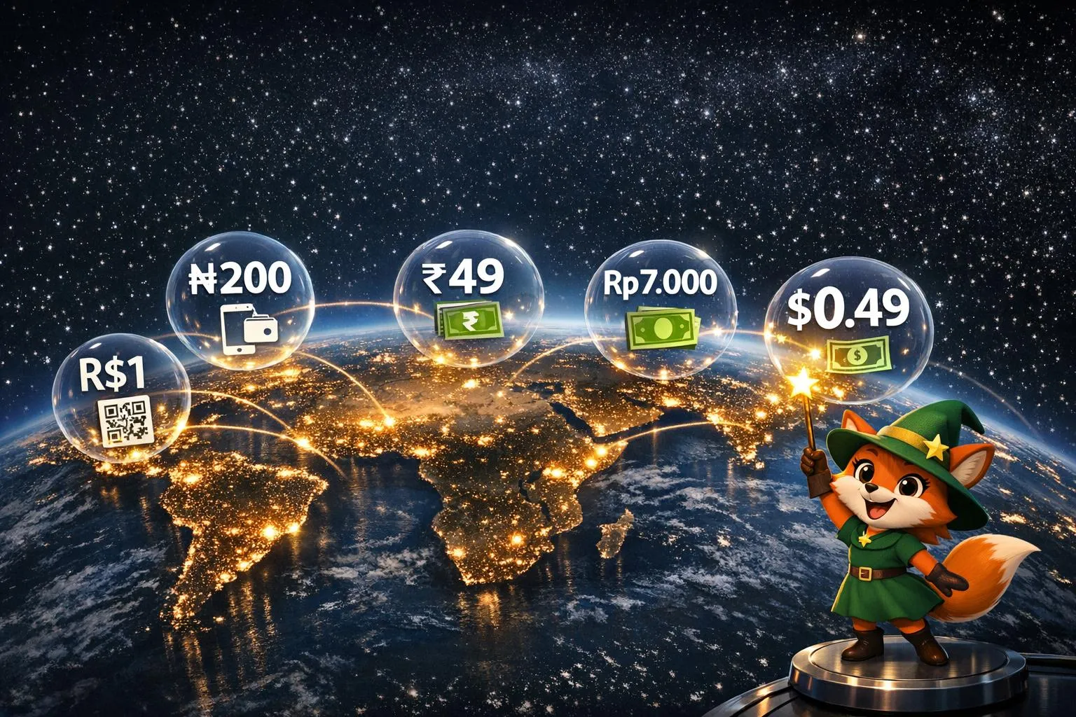 Preços localizados para mercados emergentes