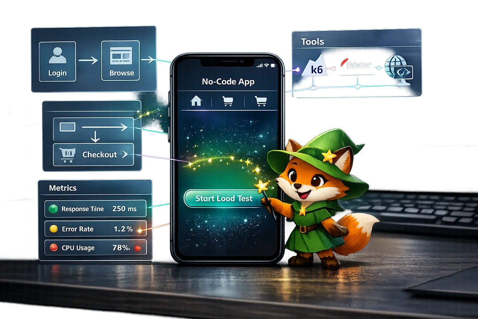 Guia definitivo para testes de estresse em aplicativos sem código