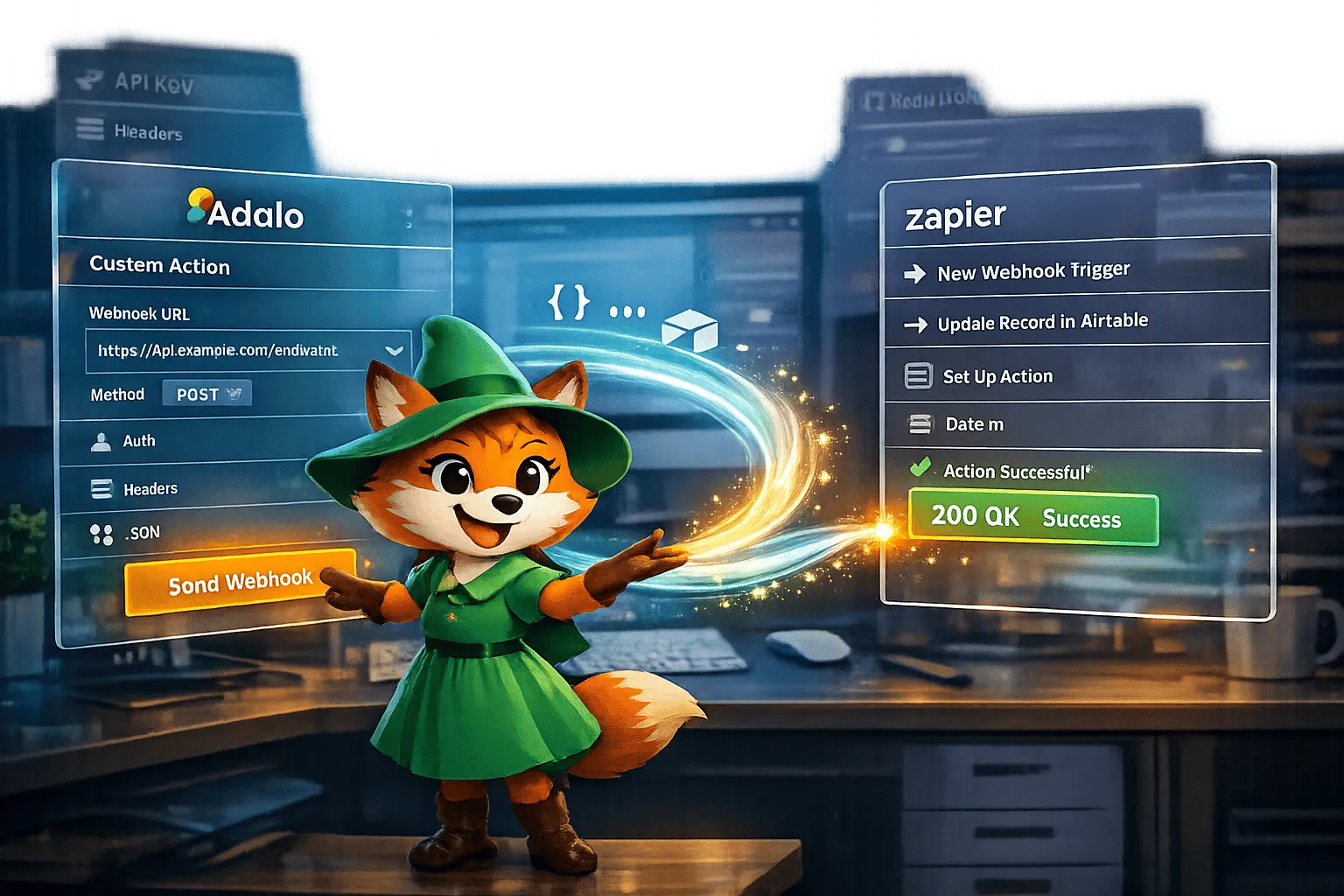 Ações personalizadas com o Zapier: Guia de integração