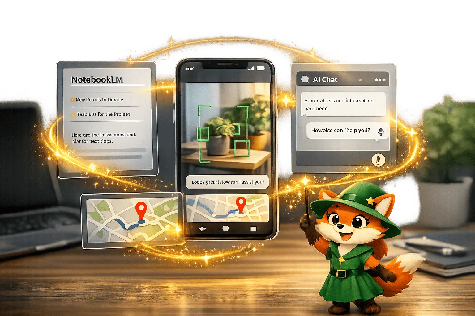 Como o Adalo se integra ao Google AI e ao NotebookLM