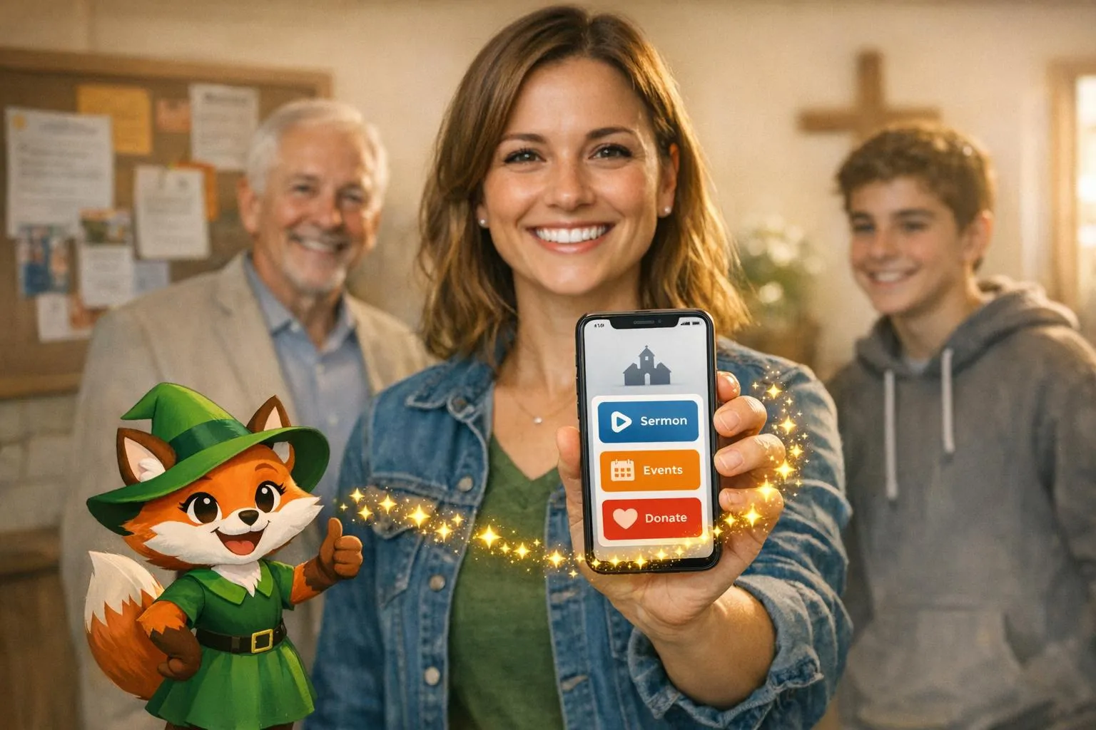 Desenvolvimento de aplicativos para igrejas: como a Adalo atende às comunidades