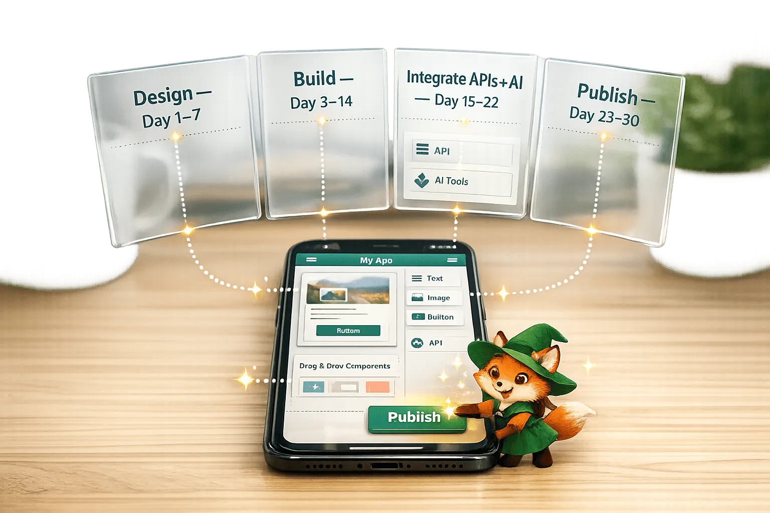 Desenvolvimento de aplicativos sem código para iniciantes: seu primeiro aplicativo em 30 dias