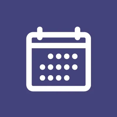 Ícone do Calendário de Eventos