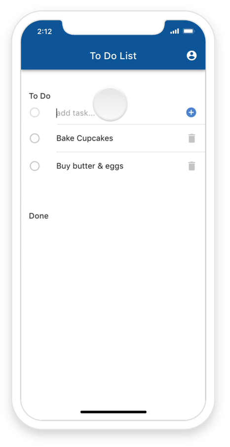 Pré-visualização da lista de tarefas