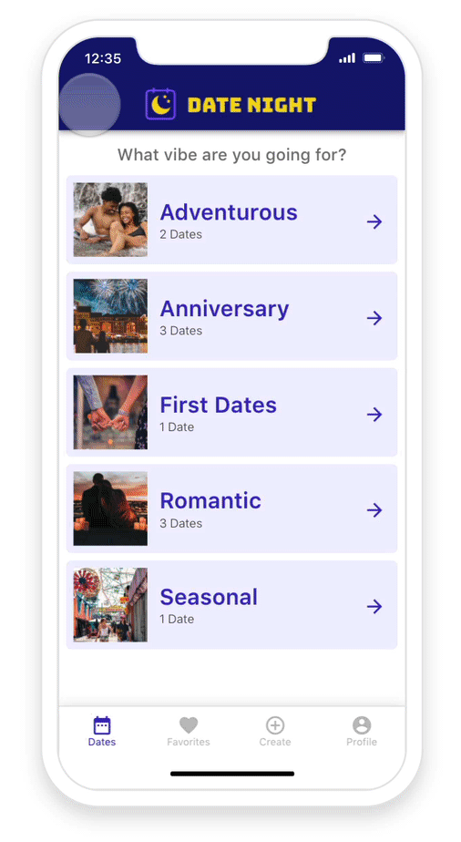Pré-visualização do aplicativo Directory
