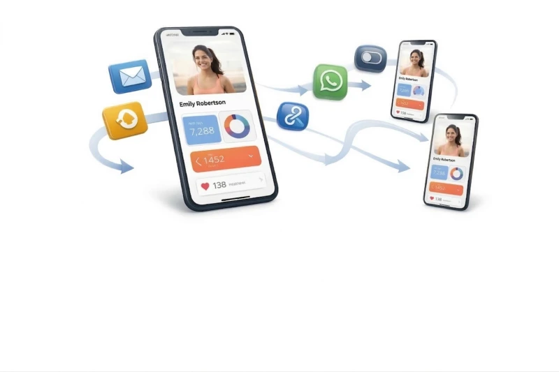 Compartilhar e visualizar sua aplicação em dispositivos reais